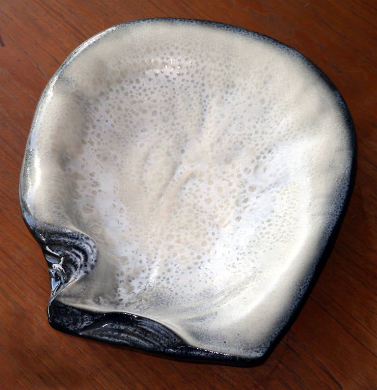 Great Shell Bowl by Pol Chambost, France, circa 1950 In Excellent Condition In Saint Ouen, FR