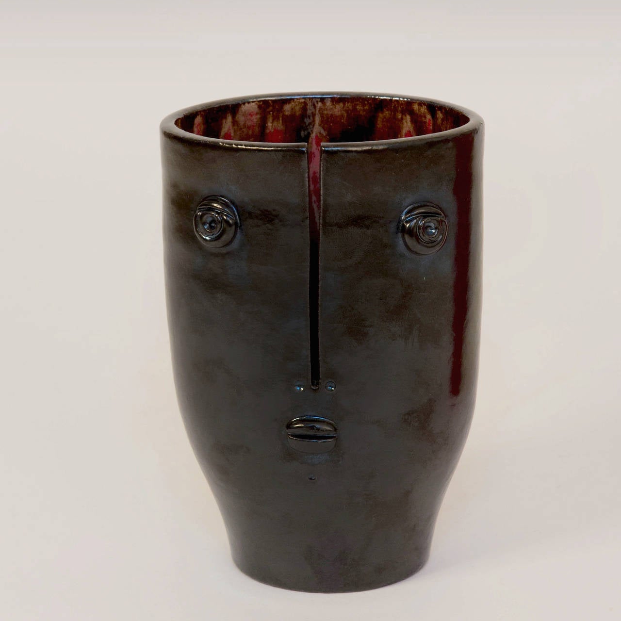 Glazed Set of Ceramic Vases by DaLo