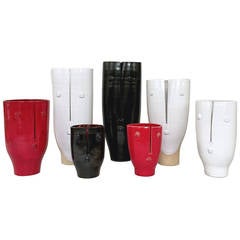 Set of Ceramic Vases by DaLo