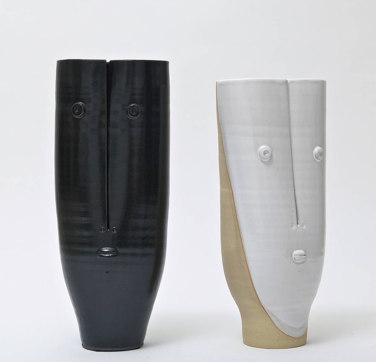 Clay Set of Ceramic Vases by DaLo