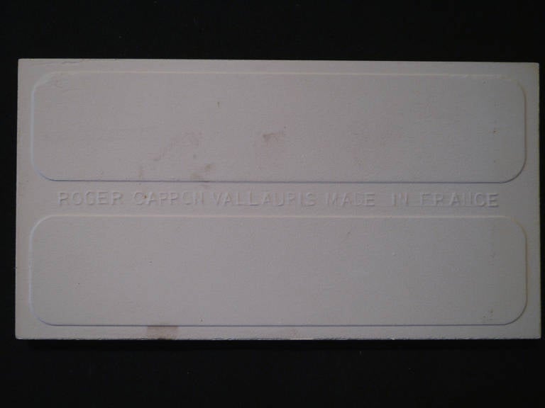 Ceramic Large Set of Wall Tiles by Roger Capron, Vallauris, 1972 For Sale