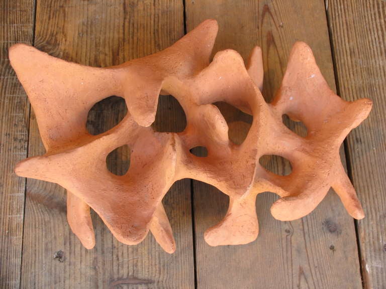 Ceramic Wall Sculpture by Jean Megard, 1968 In Excellent Condition For Sale In Saint Ouen, FR