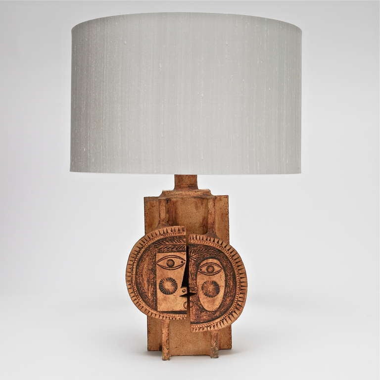 Late 20th Century Table Lamp By Roger Capron