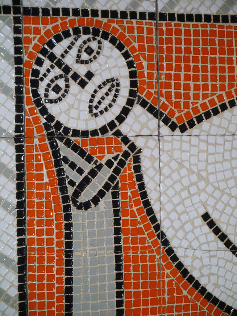 Roger Capron - Rare and Huge Ceramic Panel - Vallauris 1975 3