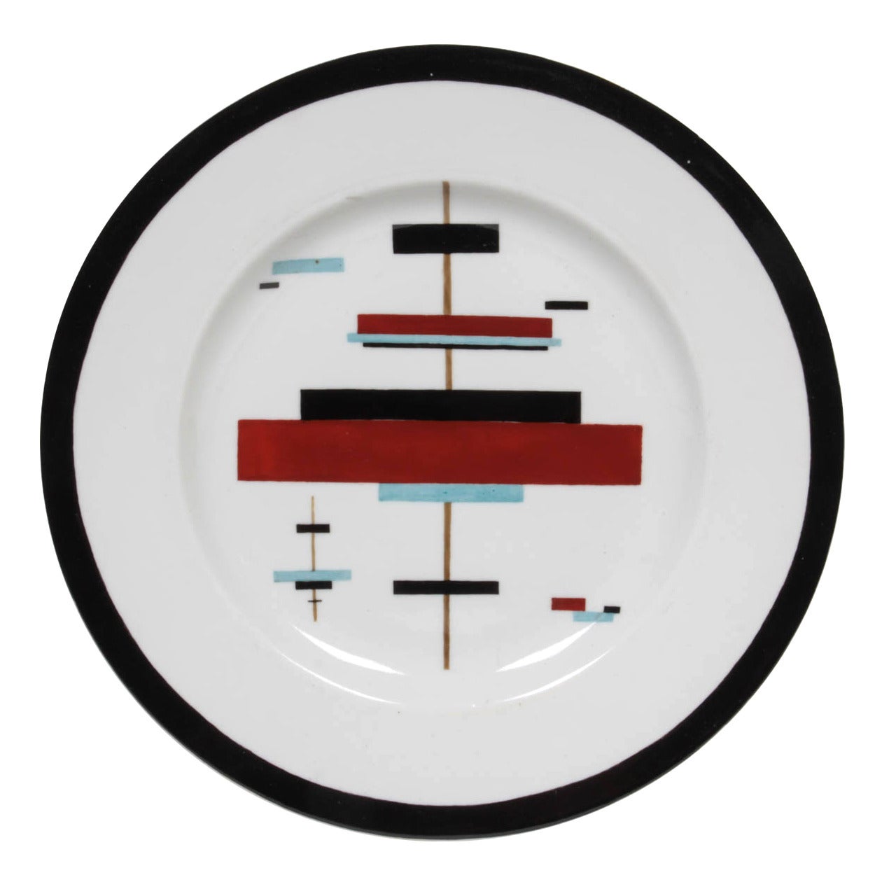 Ilya Chashnik / Lomonosov Porcelain Suprematist Composition plate