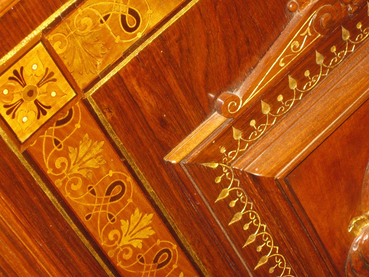 19th Century Gustave Herter Renaissance Revival “Portrait” Cabinet, 1858-1864 For Sale