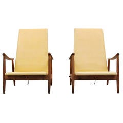 Gorgeous pair of Early Milo Baughman Chairs-1960s USA