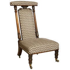 William IV Prie Dieu Chair