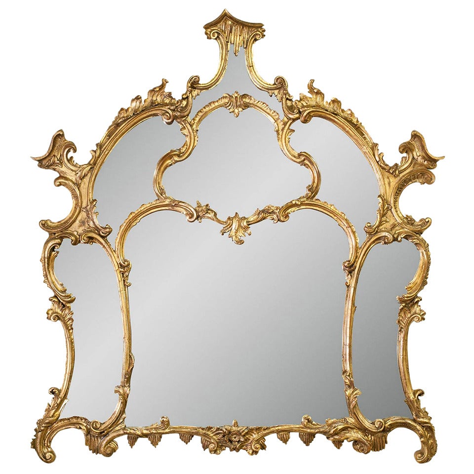 19th Century Chippendale Mirror