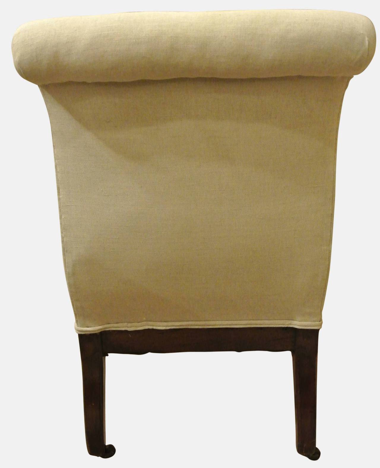 English Pair of 19th Century Mahogany Bedroom Chairs