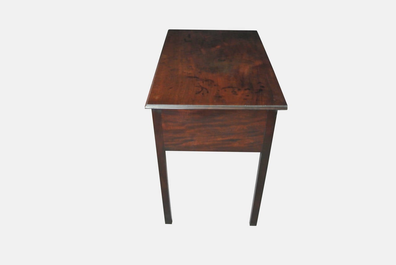 George III Georgian Mahogany Lowboy