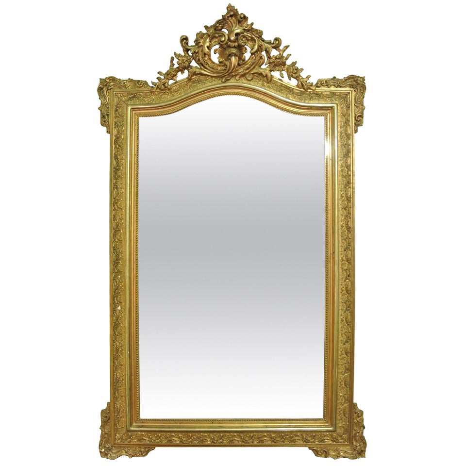 19th Century Rococo Mirror