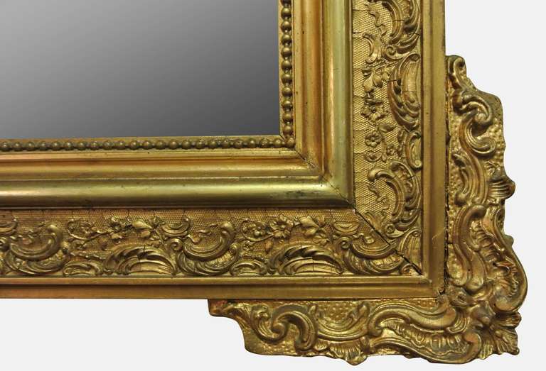 19th Century Rococo Mirror In Good Condition In Bournemouth, GB