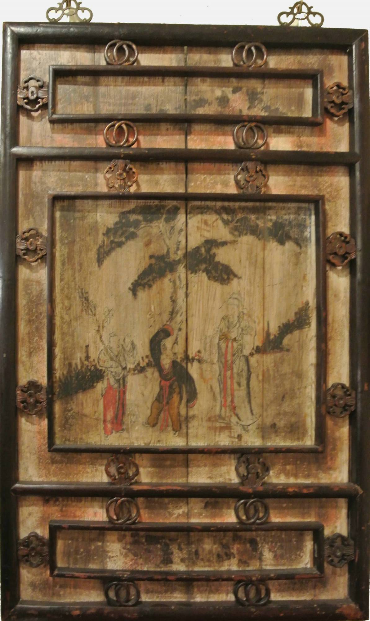 Set of Four Chinese Wall Panels at 1stDibs