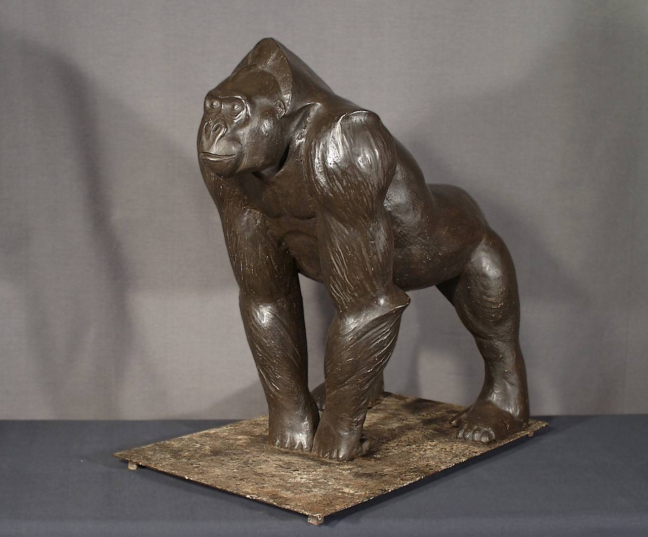Sculpture Representing a Gorilla