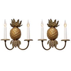 Vintage Pair of Sconces from the Maison Charles