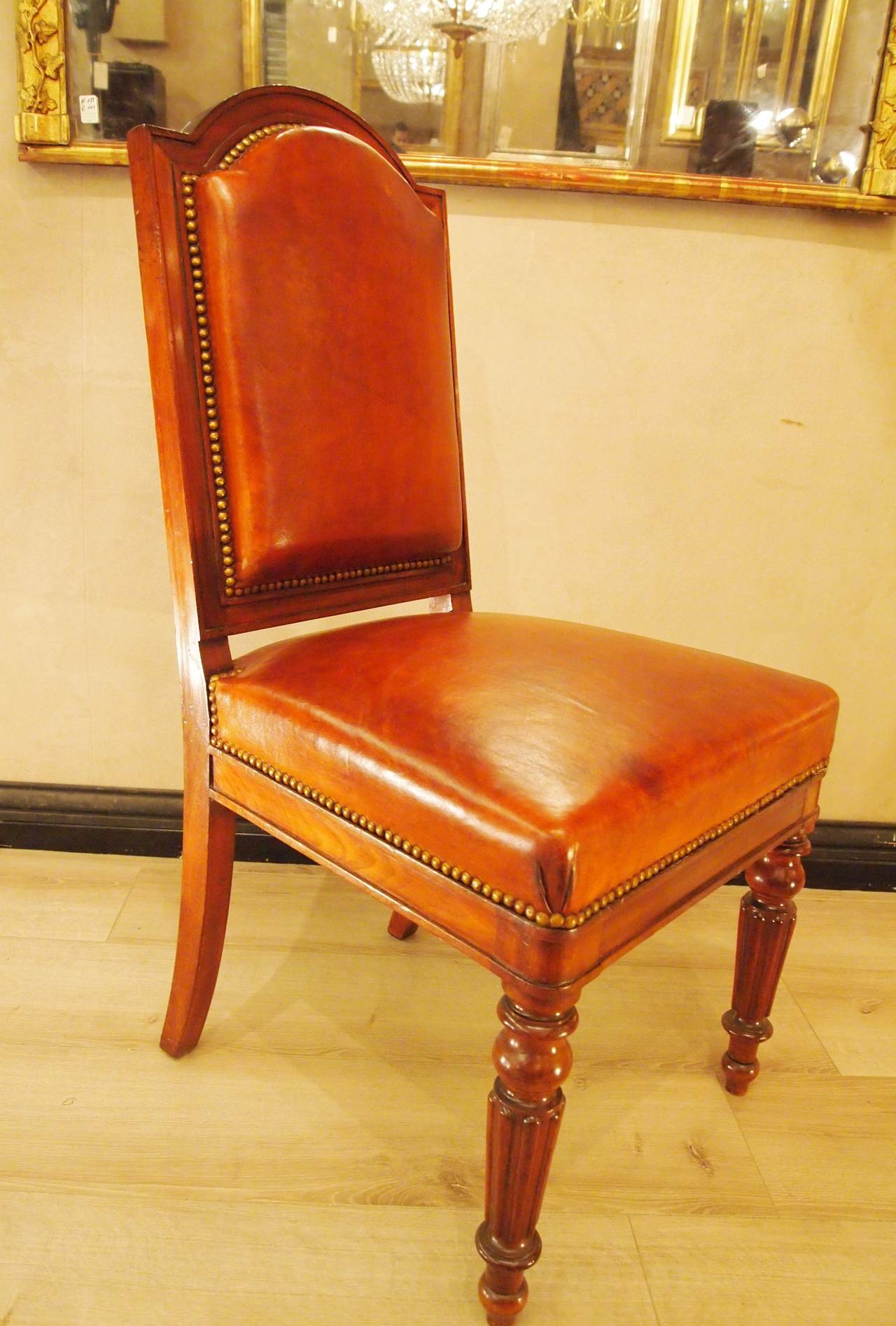 Napoleon III Nice Set of 12 Dining Chairs, France, circa 1860 For Sale