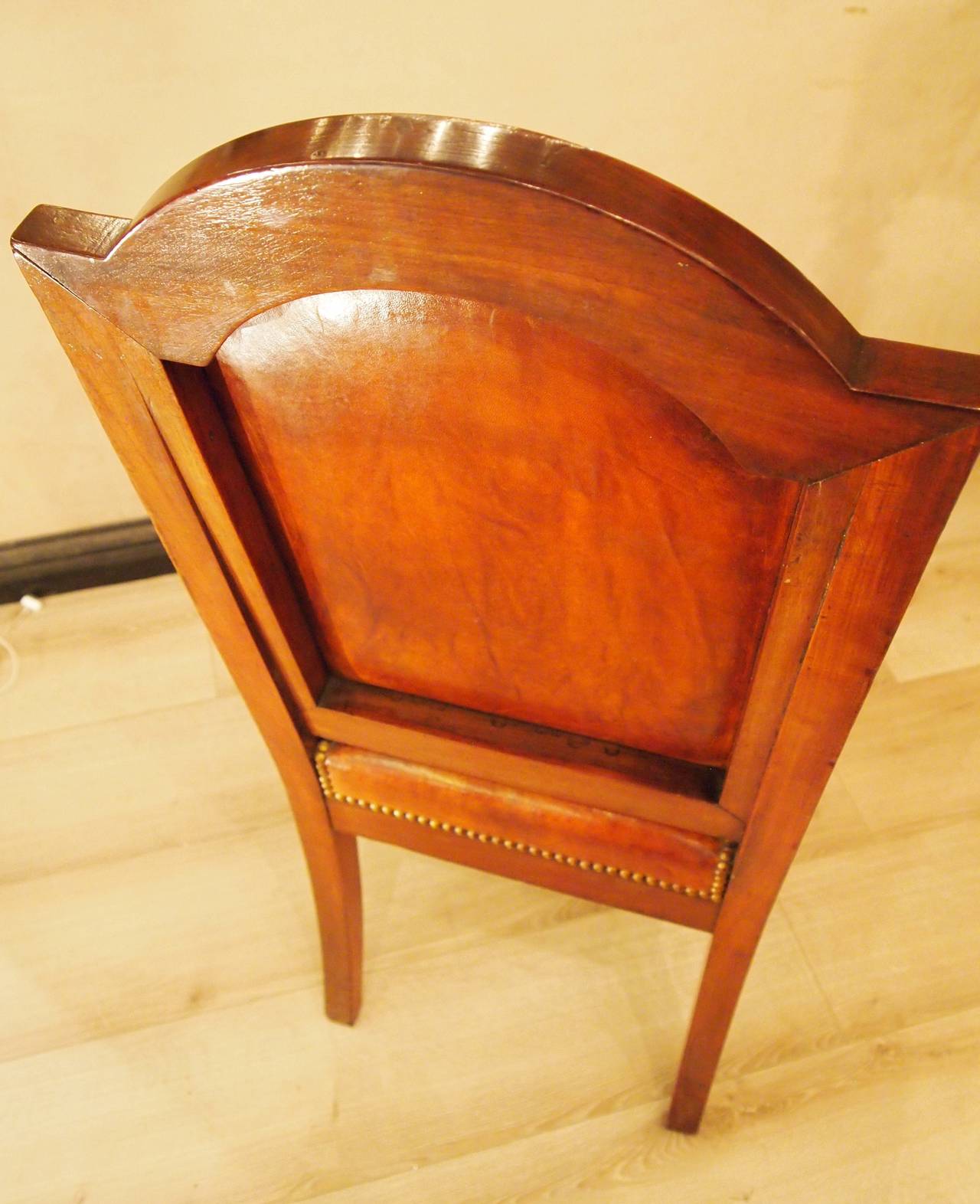 Nice Set of 12 Dining Chairs, France, circa 1860 For Sale 1