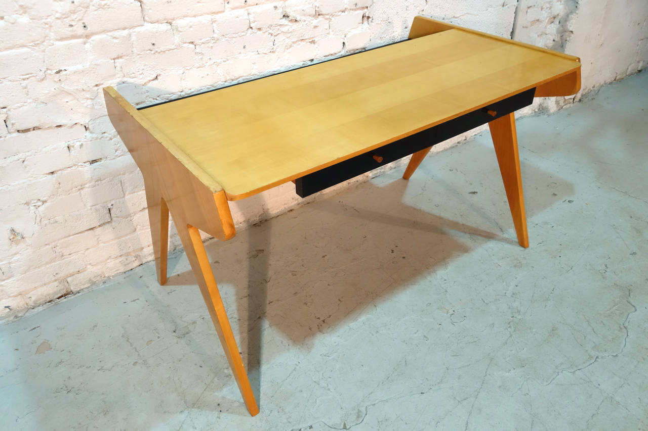 Desk by Helmut Magg for VEB Deutsche Werkstätten Hellerau For Sale 1