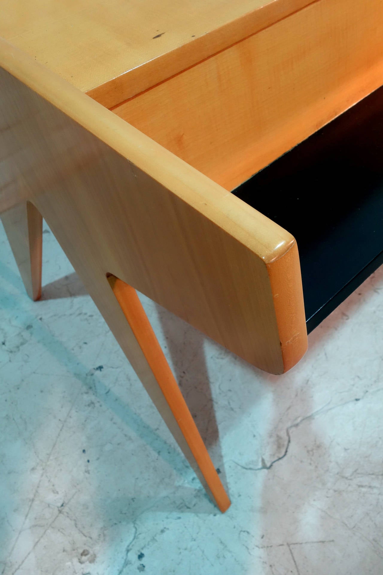 Desk by Helmut Magg for VEB Deutsche Werkstätten Hellerau For Sale 2