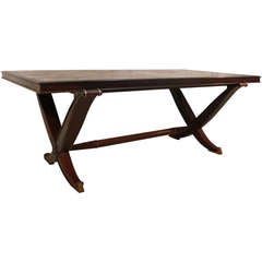 Vintage Dining Table / Bureau Plat by Andre Arbus