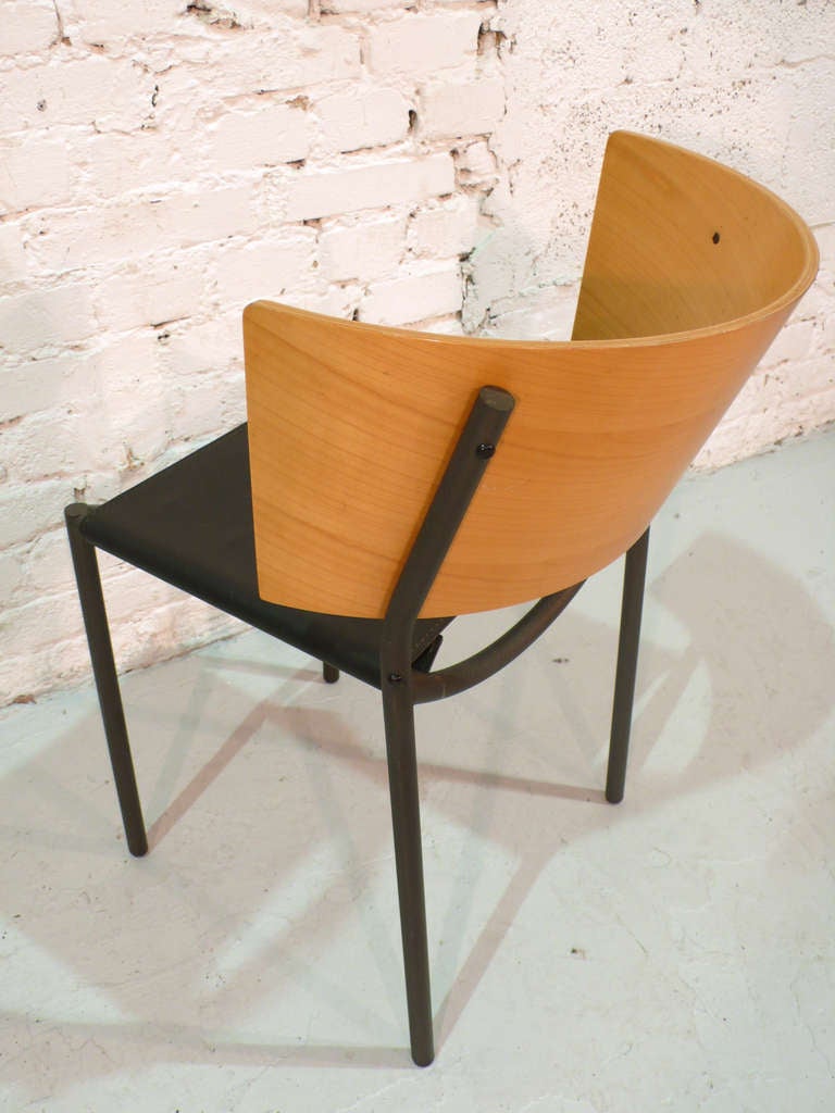 Steel Pair of Chairs 'Lila Hunter' by Philippe Starck for XO
