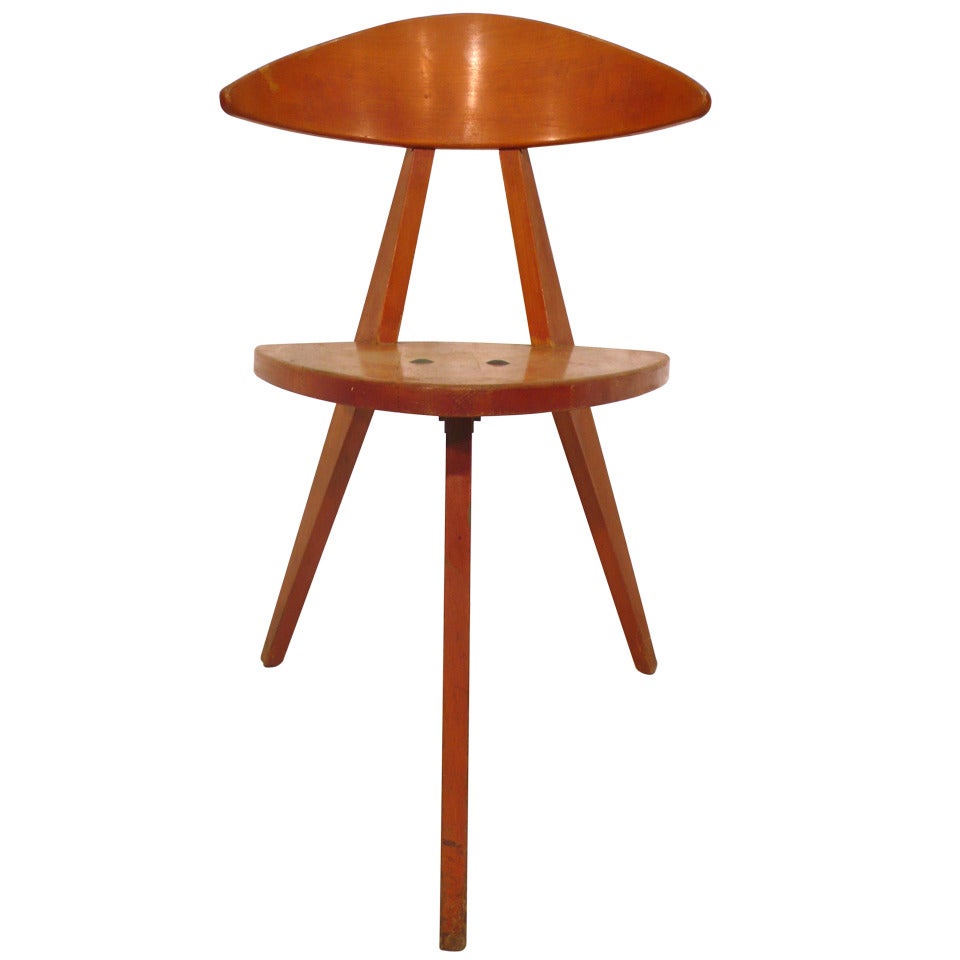 Tripod Chair by Walter Papst for Wilkhahn For Sale