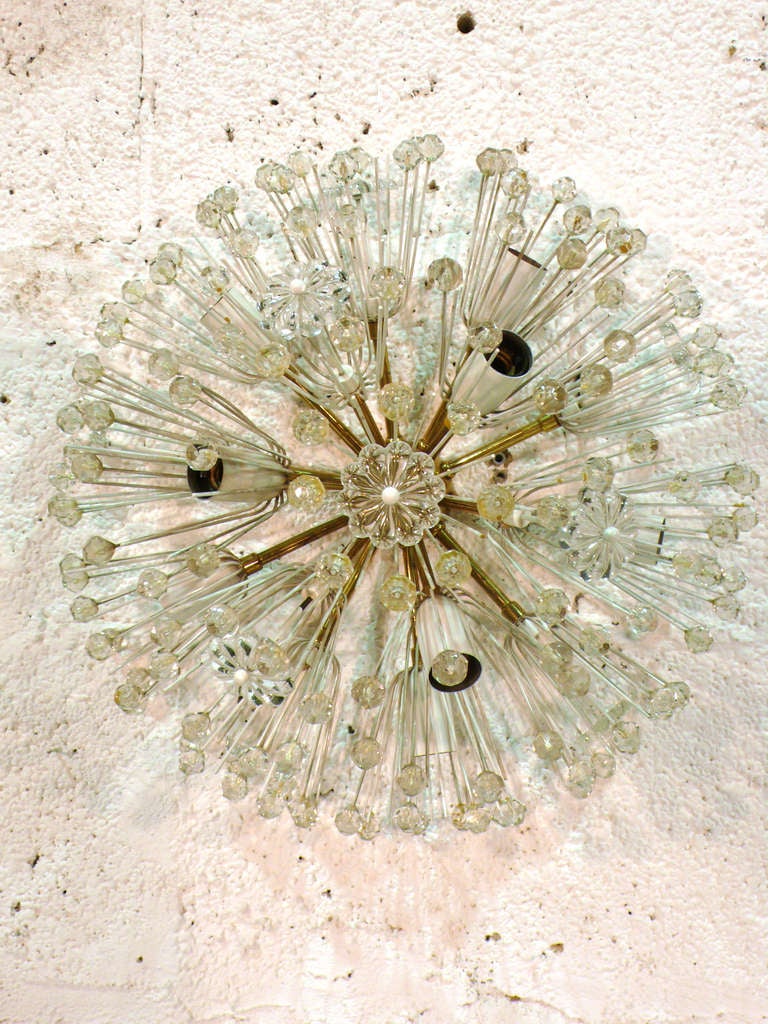 Wall Sconce Plafonnier 'Pusteblume' by Emil Stejnar for Rupert Nikoll Wien