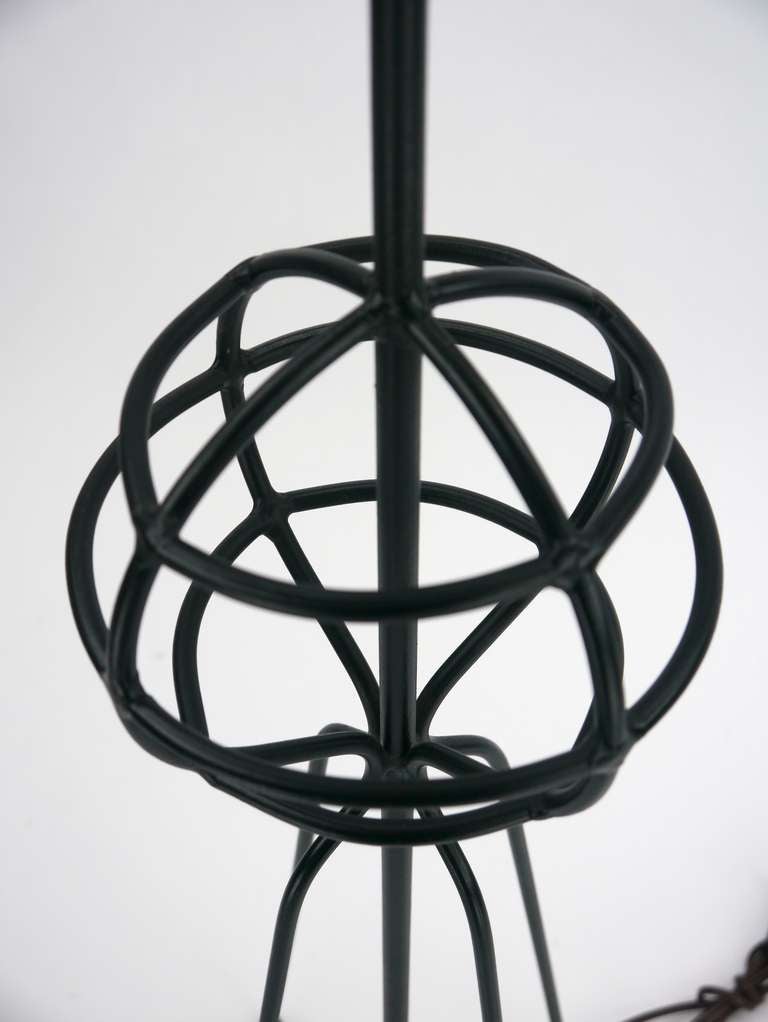 Mid-20th Century Rare Pair of Large Table Lamps by Harry Lawenda for Kneedler Fauchere For Sale