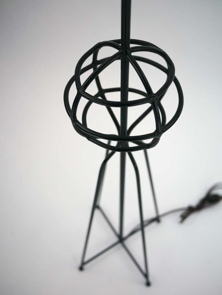 Rare Pair of Large Table Lamps by Harry Lawenda for Kneedler Fauchere In Good Condition For Sale In Hadley, MA