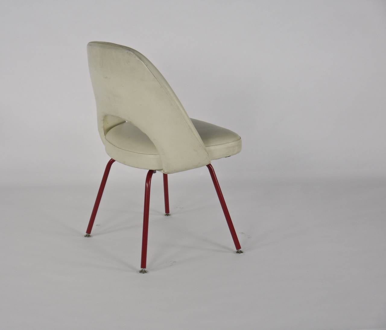 American Eight Eero Saarinen Dining Chairs by Knoll