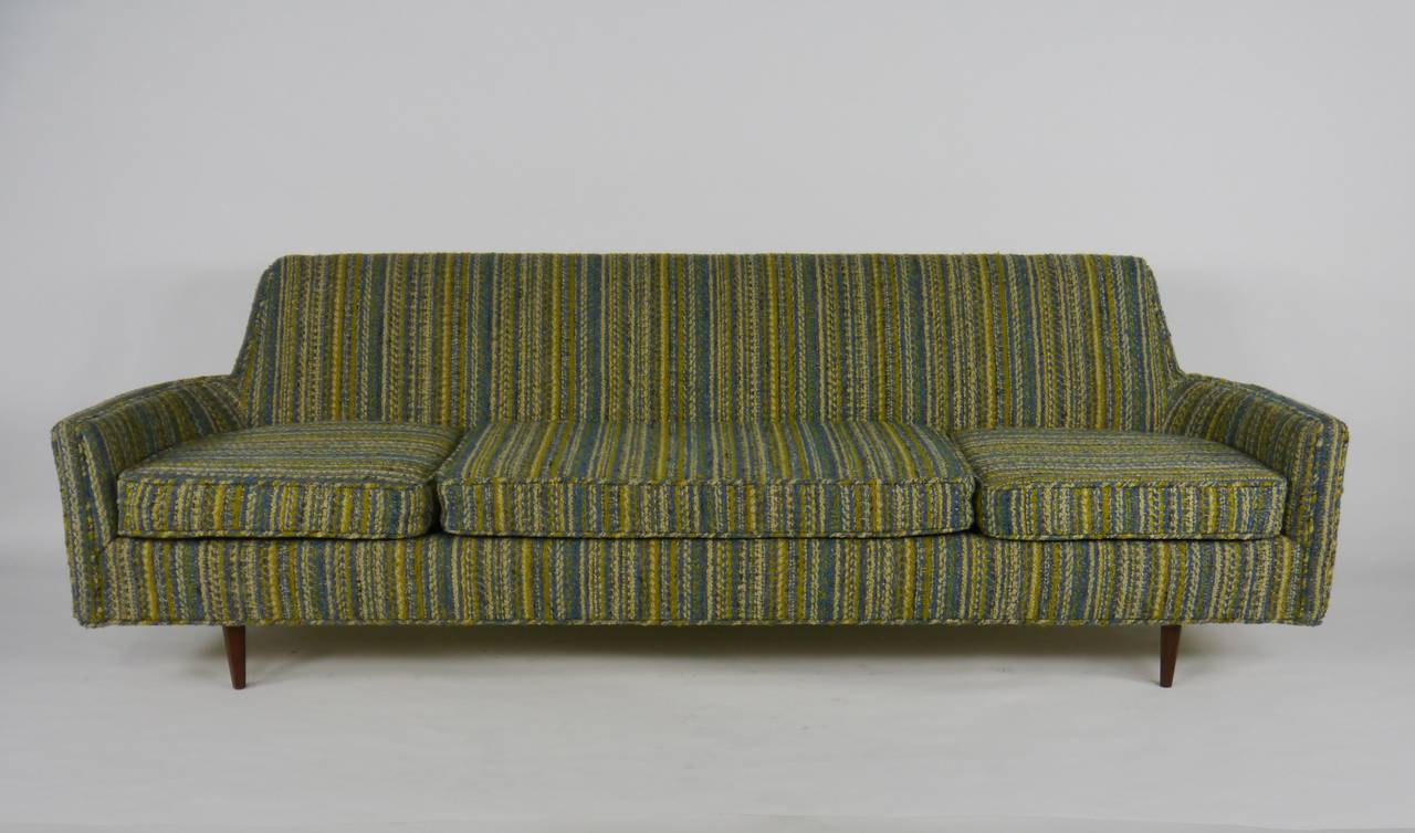 American Exceptional Mid-Century Sofa by Homer Tremulis For Sale
