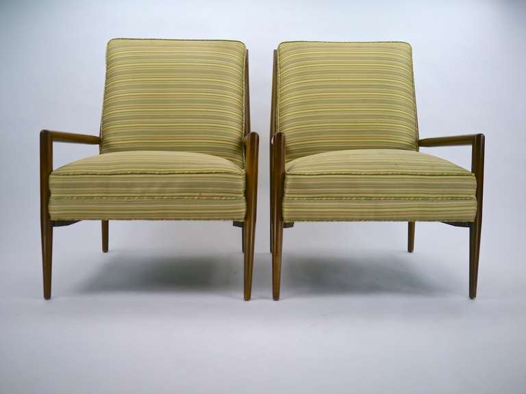 Pair of Paul McCobb Planner Group lounge chairs.