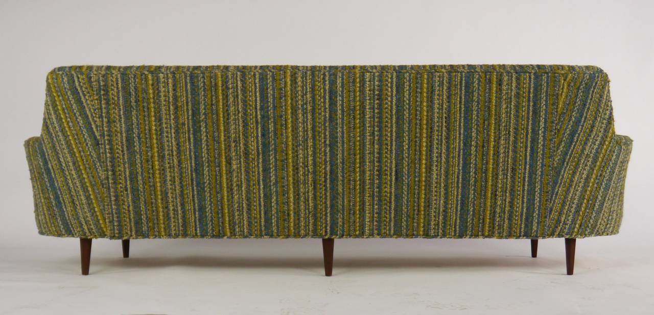 Exceptional Mid-Century Sofa by Homer Tremulis For Sale 1