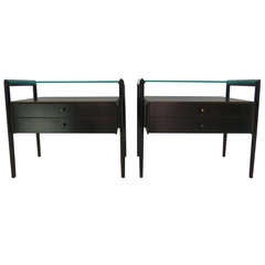 Pair of Drexel Parallel Group Night Stands