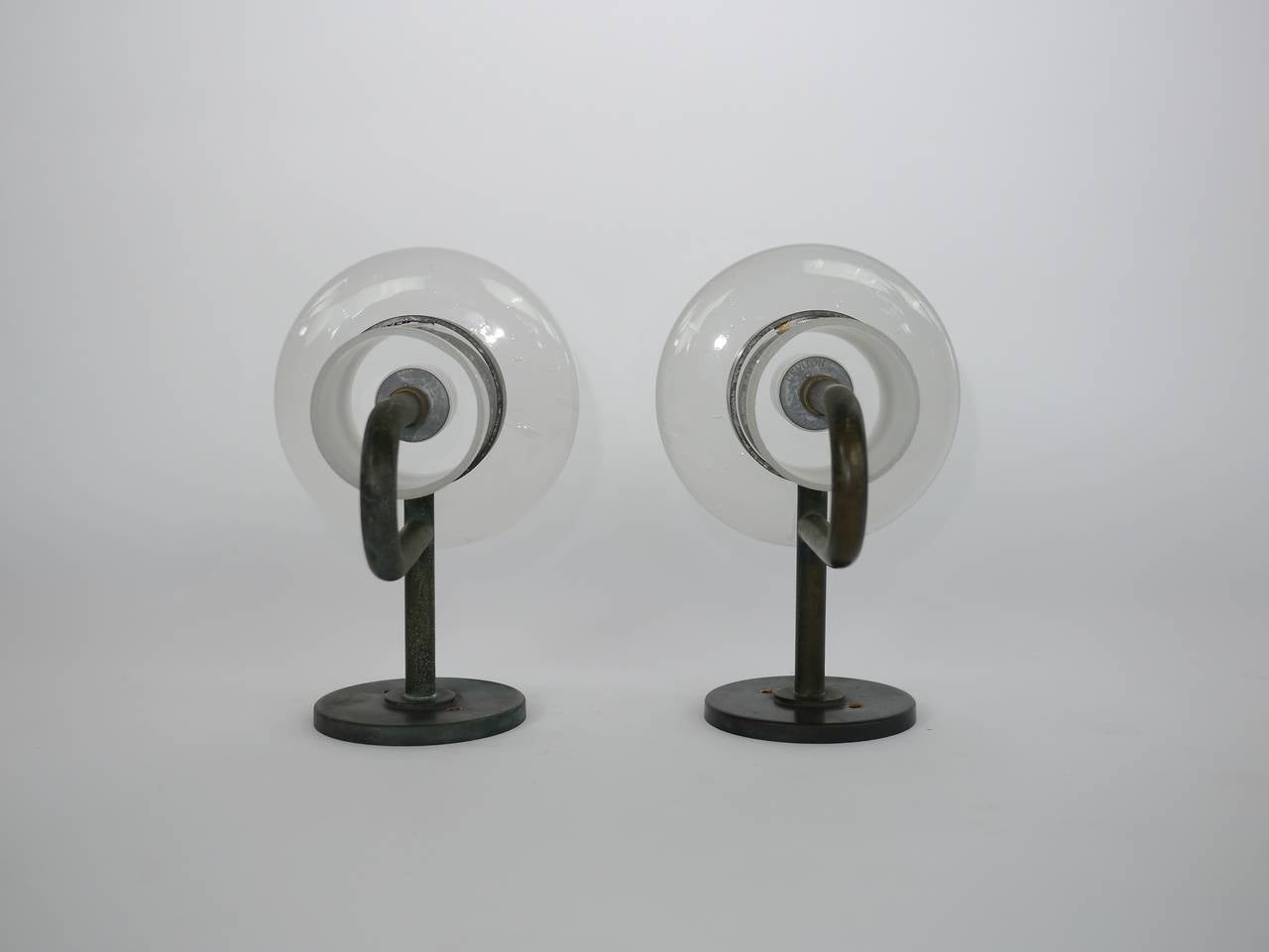 Pair of Patinated Copper Exterior Lights by Hans-Agne Jakobsson for AB Markaryd 2