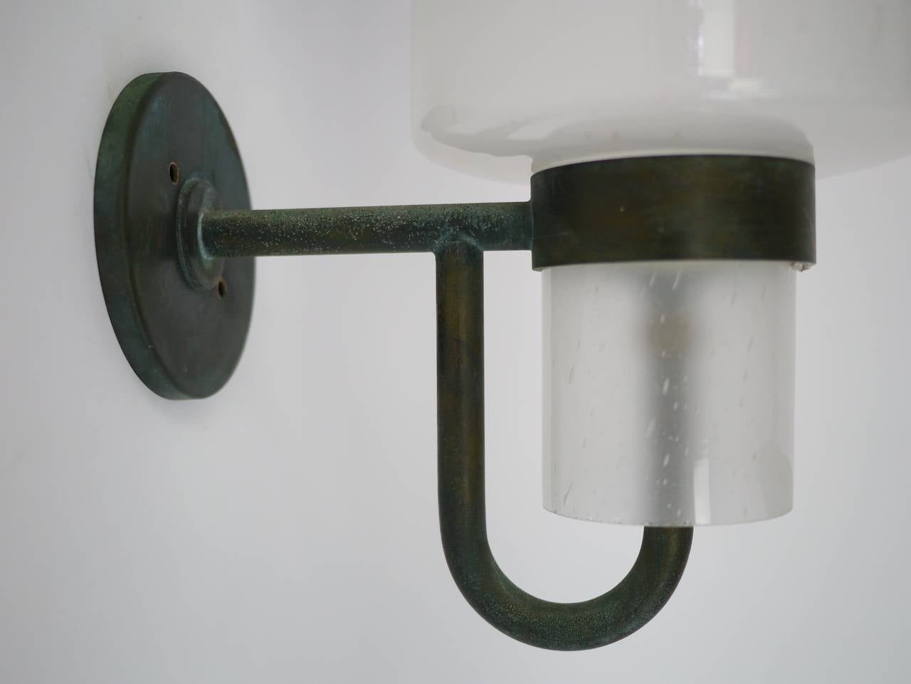 Pair of Patinated Copper Exterior Lights by Hans-Agne Jakobsson for AB Markaryd 5
