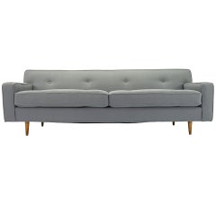 Compact Mid-Century Sofa