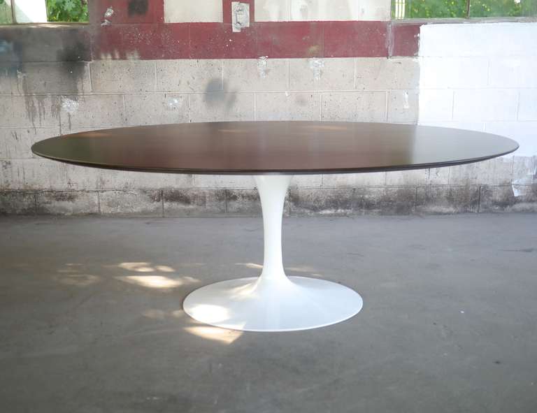 American Oval Tulip Dining Table by Eero Saarinen for Knoll