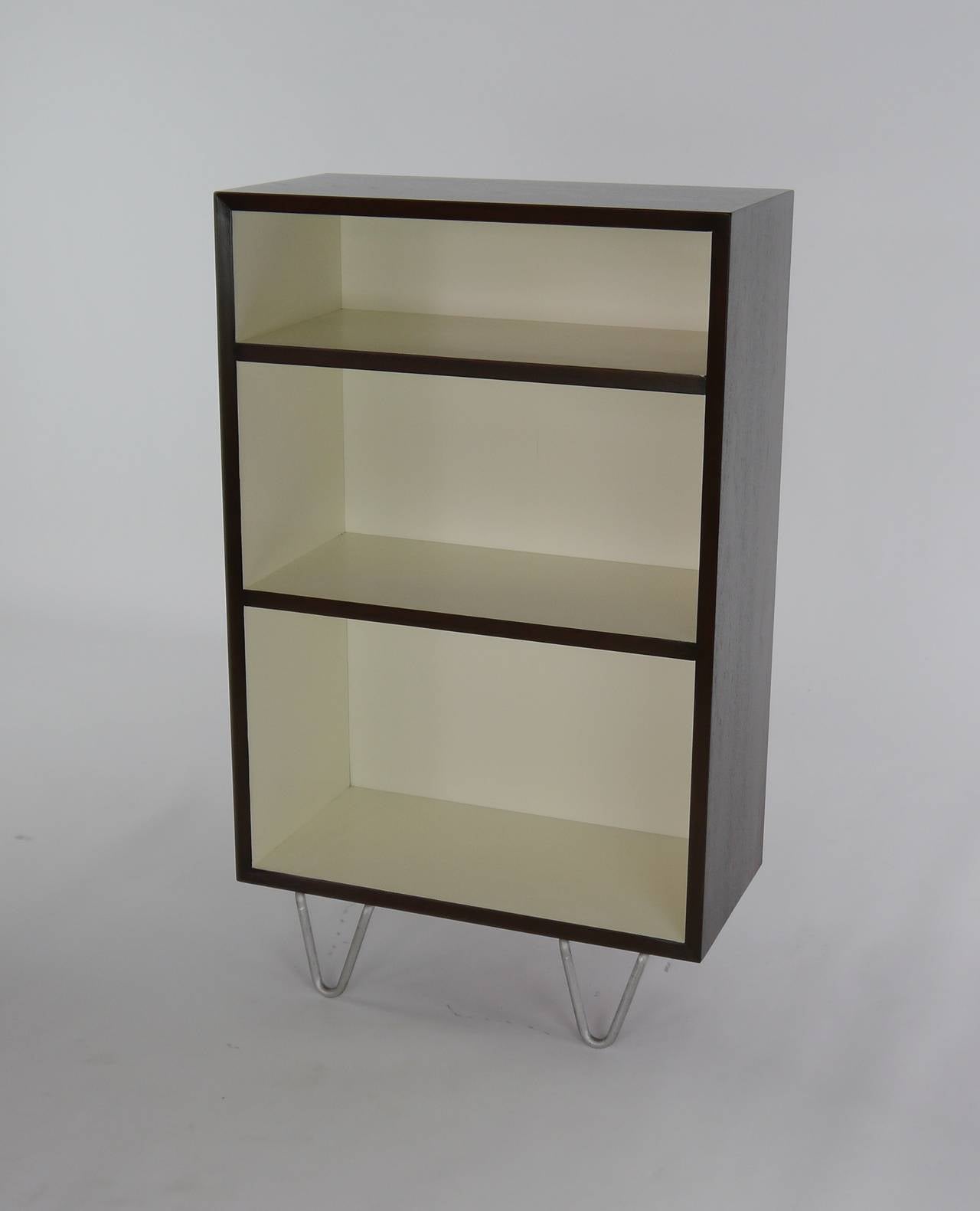 BCS Bookcase on hairpin legs by George Nelson 1