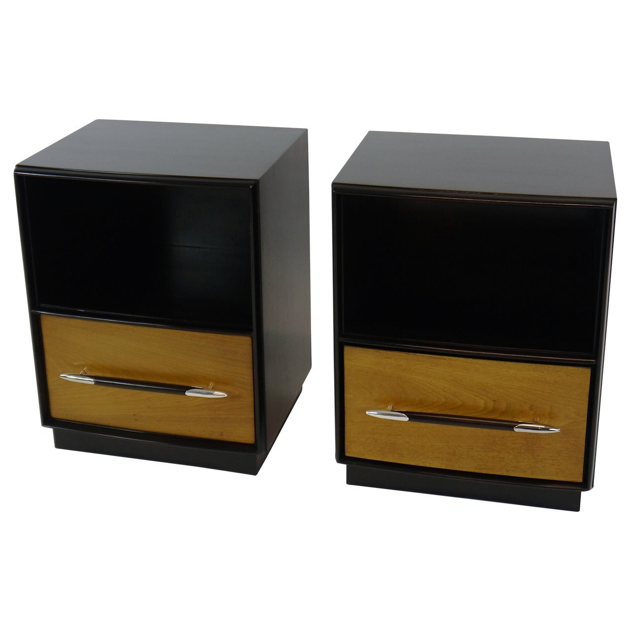 Tulip Collection Nightstands by T.H. Robsjohn-Gibbings for Widdicomb