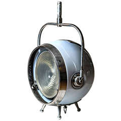 Lampe de film Spoutnik Mole Richardson des années 1950