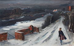 Evening on the North River, 1943