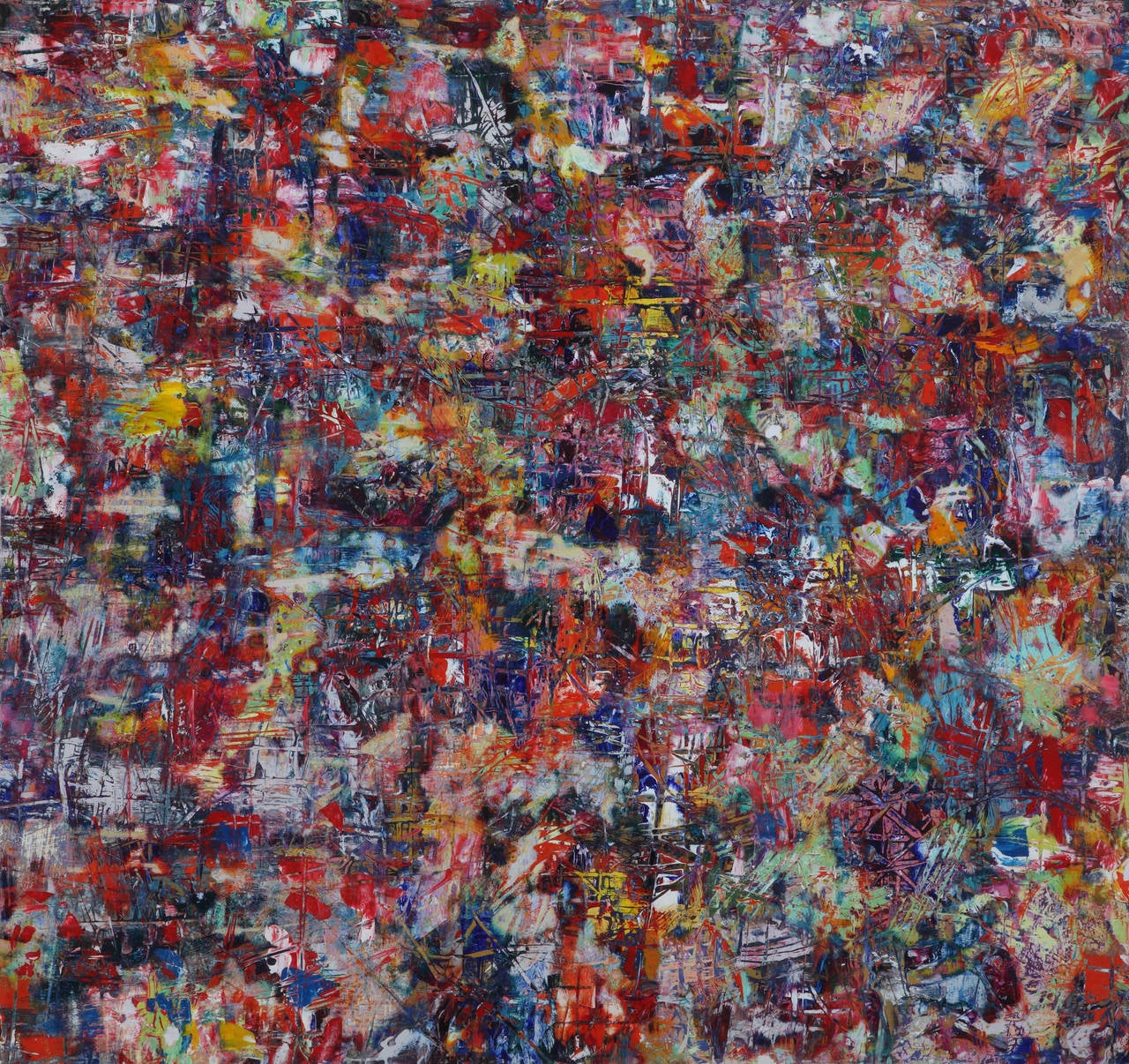 Lainard Bush Abstract Painting - Untitled #252012, 2012
