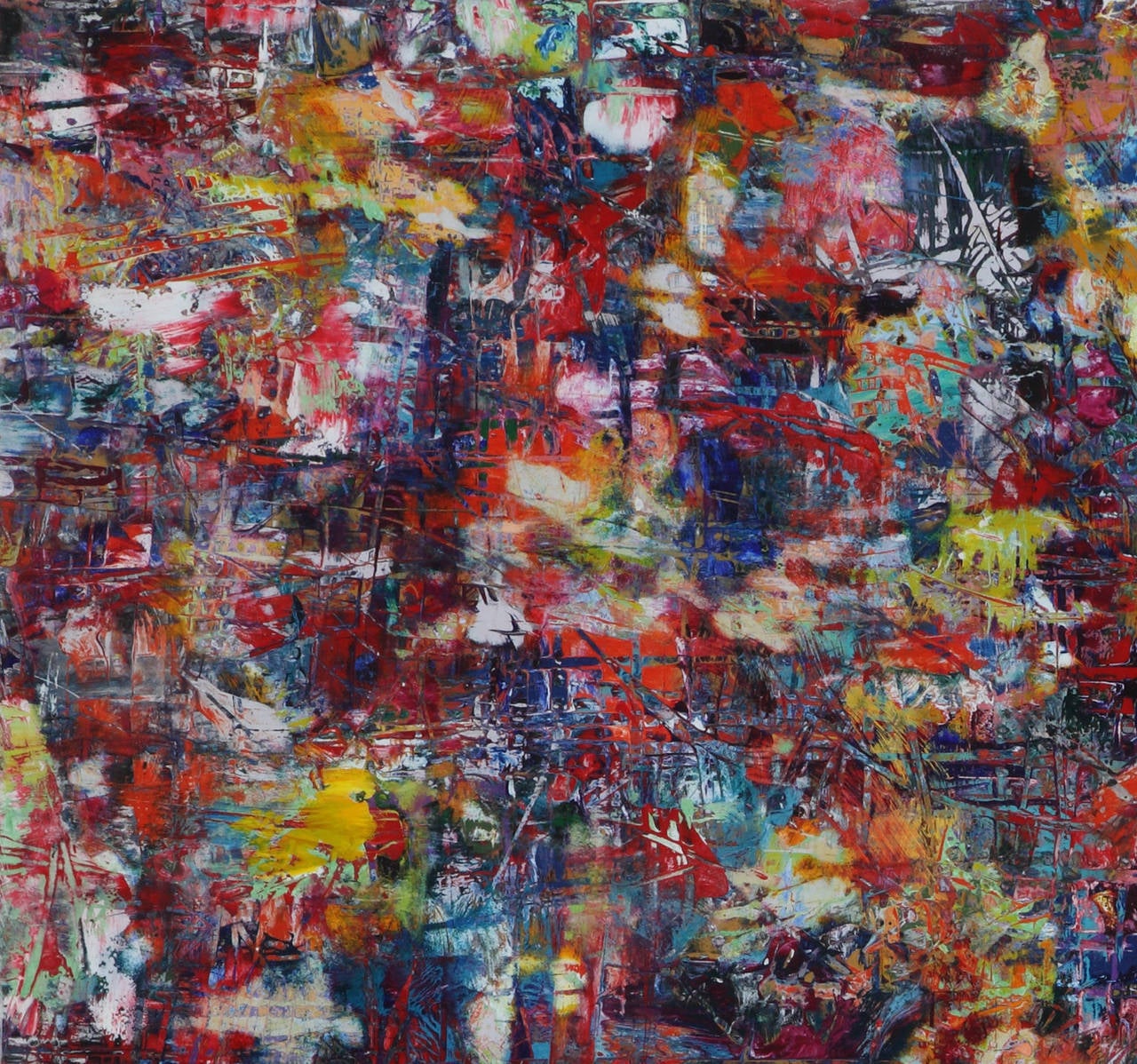 Untitled #252012, 2012 - Contemporary Painting by Lainard Bush