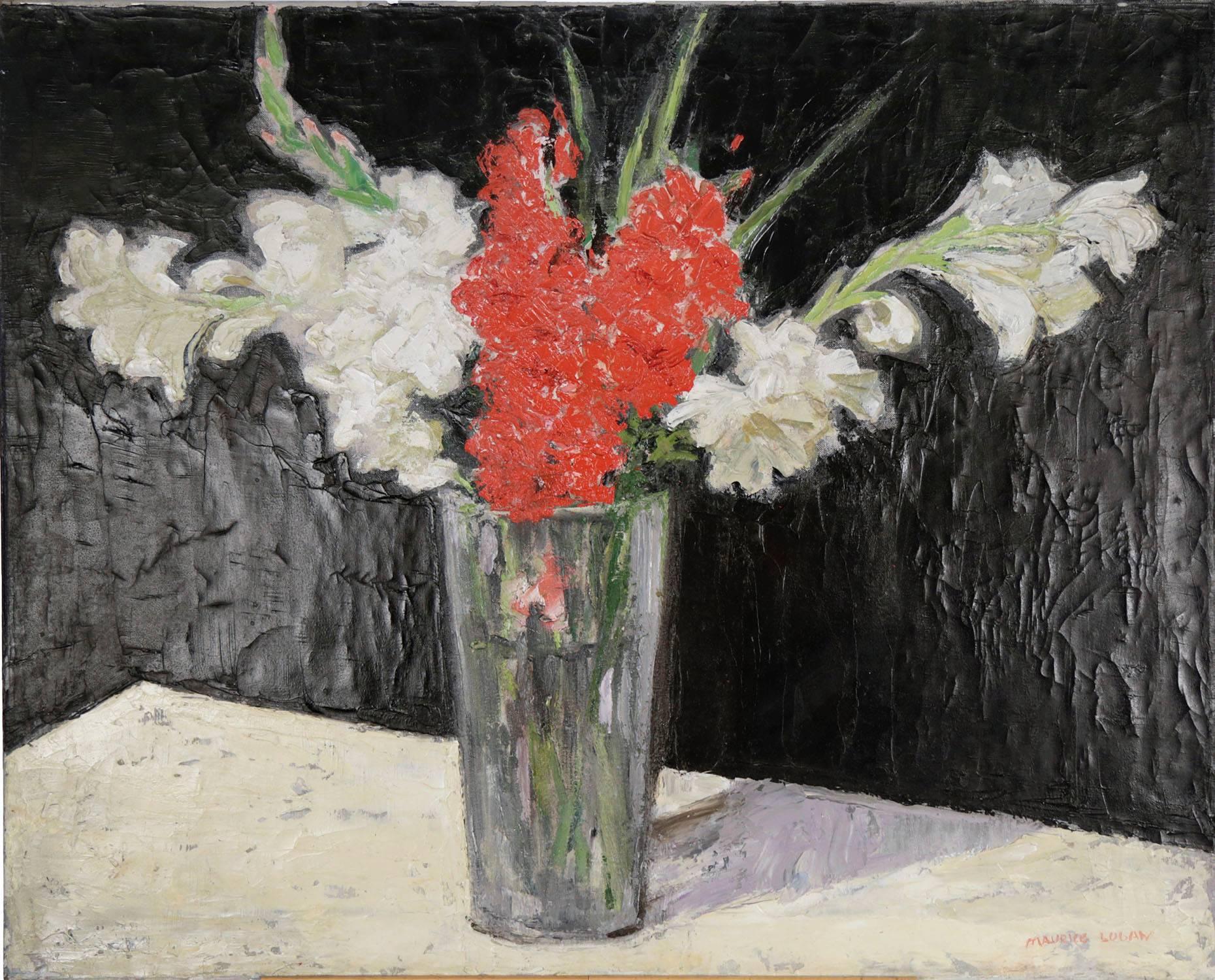 Maurice Logan Still-Life Painting - Still Life with Gladiolas