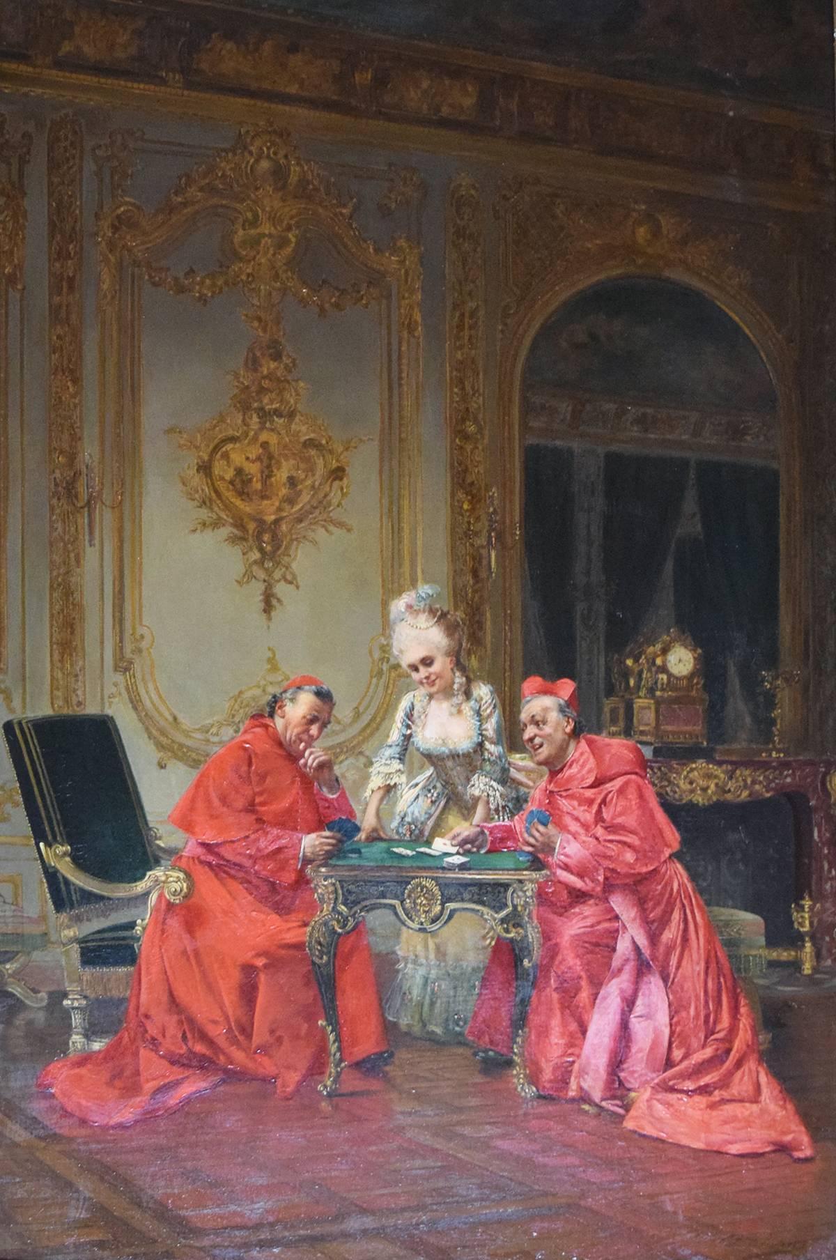 The Ace - Painting by Francois Brunery