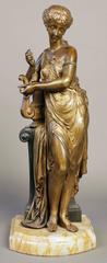 Bronze Figure of the Muse Erato 6