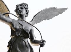 Italian Bronze Figure of Nike, or Winged Victory