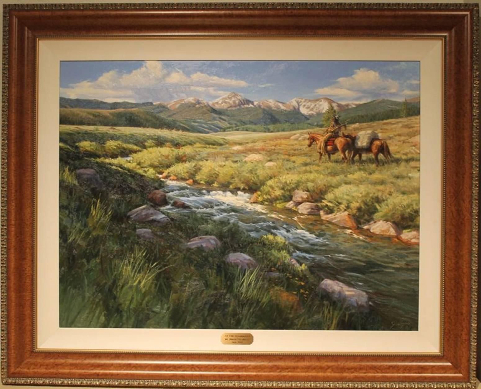 At The Headwaters - Painting by Joseph Velazquez